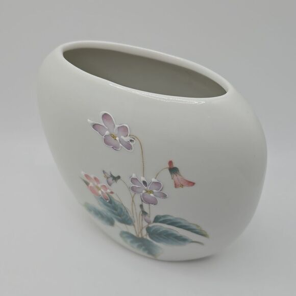 Otagiri | Violet Ceramic Vase - Picture 3 of 7